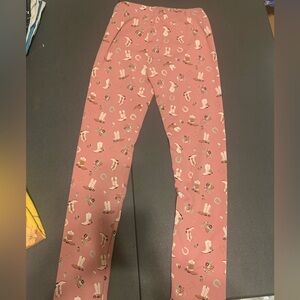 Gymboree Pink Cowgirl Leggings